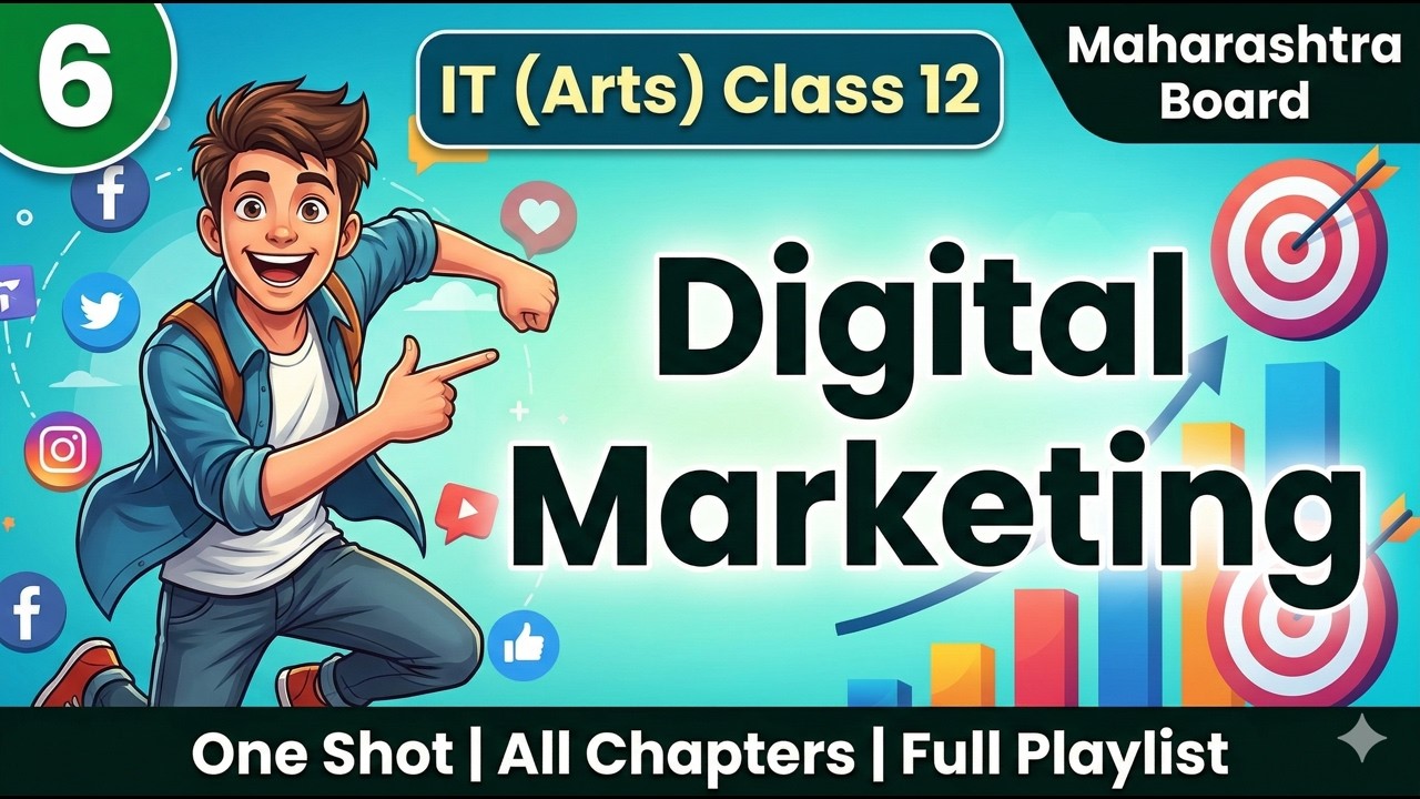6 Digital Marketing Ch 6 IT Arts Class 12 Maharashtra Board