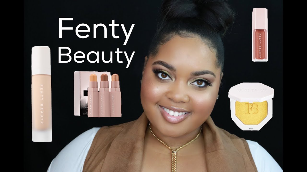 Fenty Beauty FULL Line Overview + Swatches + Demo | KelseeBrianaJai