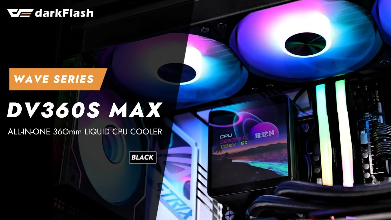【darkFlash】DV360S MAX Liquid CPU Cooler Product Video