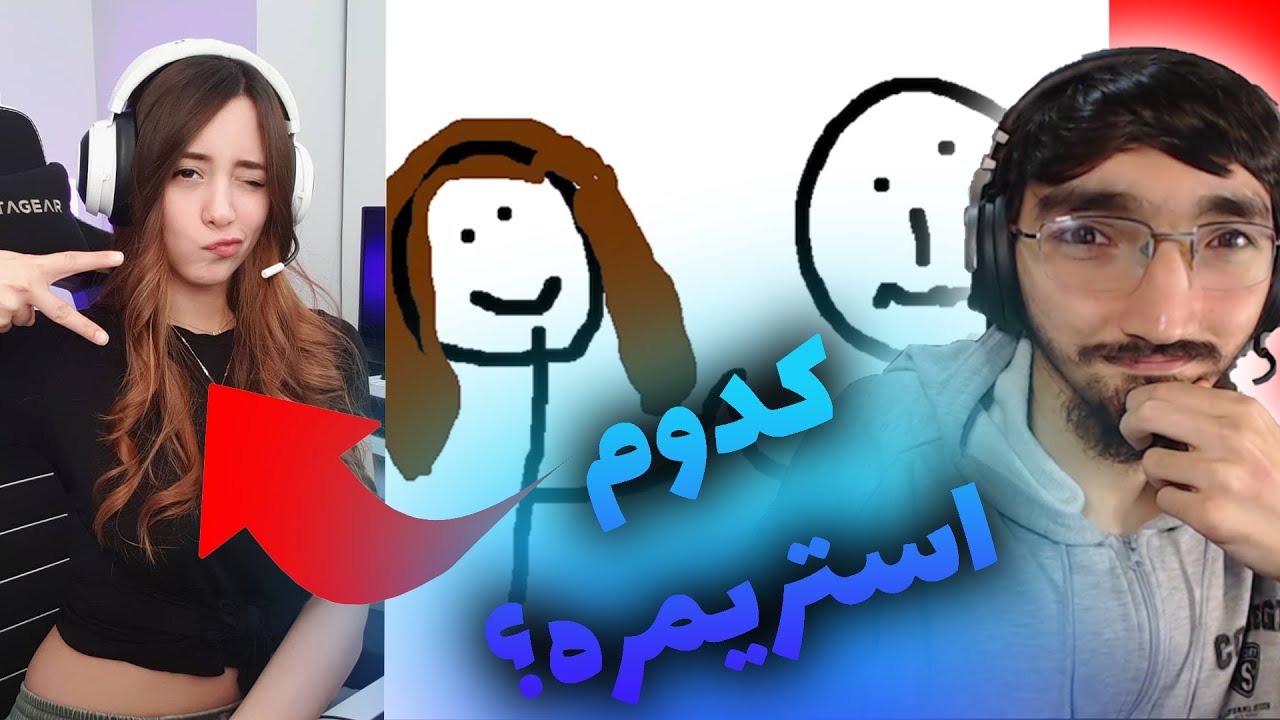 این استریمر کیه؟😍SKRIBBL.IO