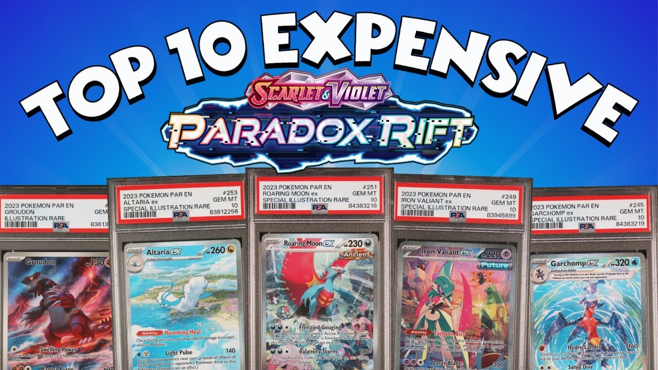 Top 10 Expensive Paradox Rift Pokemon Cards! (Graded)