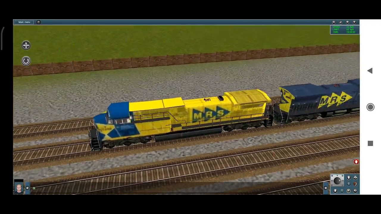 [TRAINZ SIMULATOR BRASIL] FIZ VIAGEM COM AC44i DA MRS #7354-0 e #7305-1 COM VAGÃO GDU - (Parte 2)