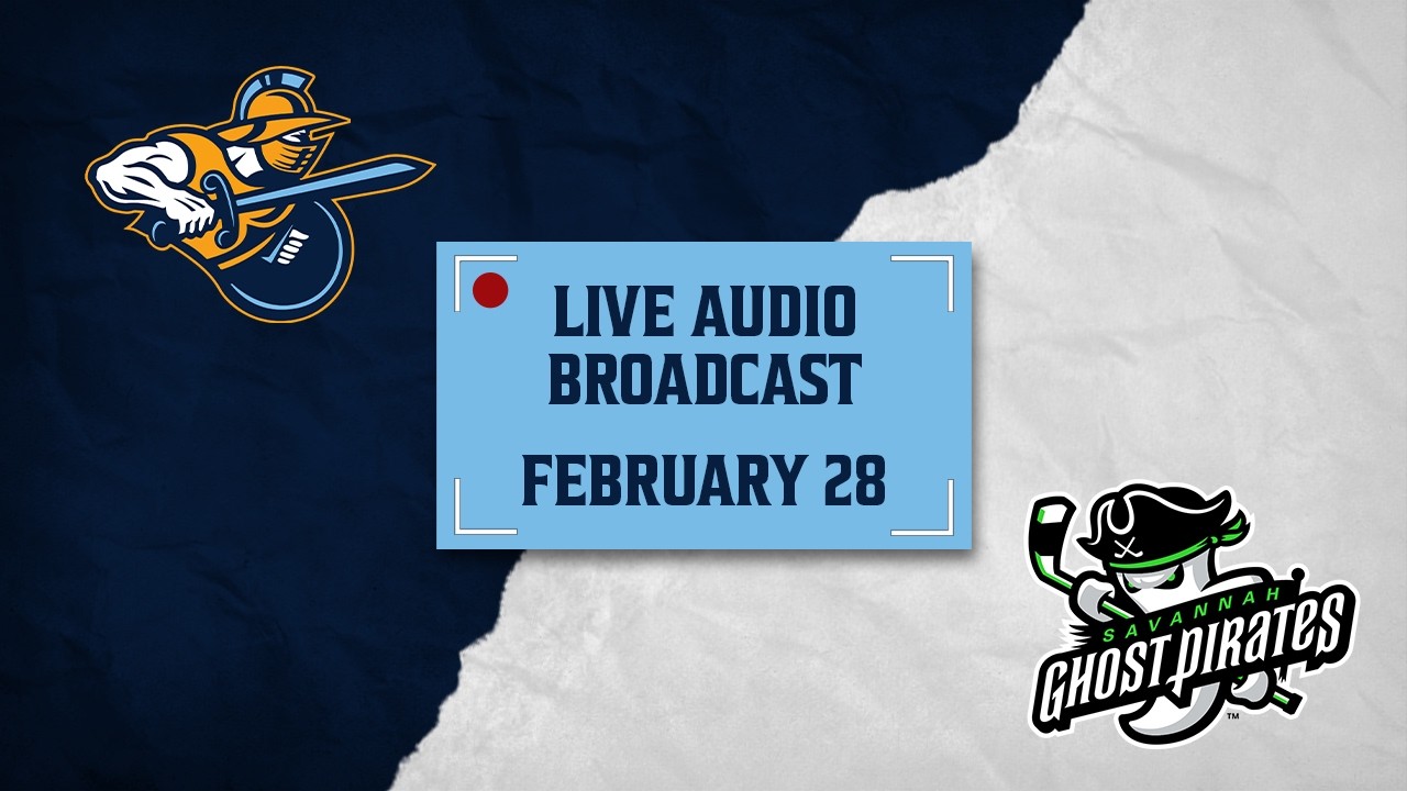 Atlanta Gladiators at Savannah Ghost Pirates 2/28/26 | AUDIO BROADCAST