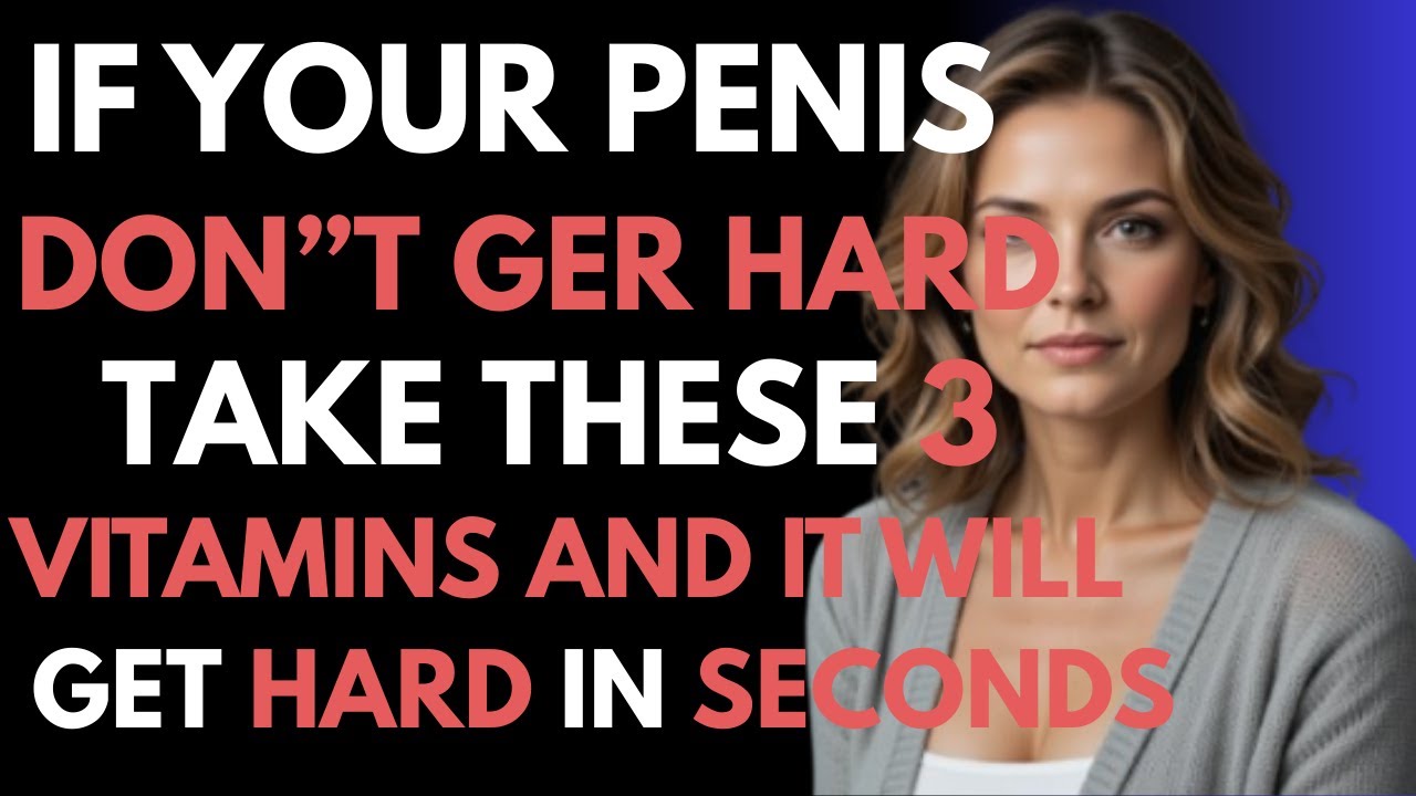 Men Over 60: 3 Essential Vitamins for Energy, Performance & Vitality | Advice For Elderly