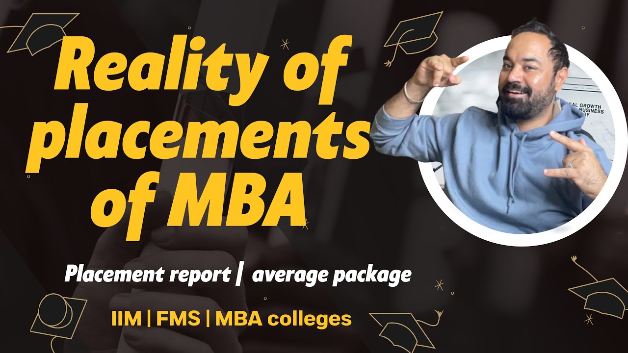 Reality of placements of MBA | Placement report |  average package | IIM | FMS | MBA colleges