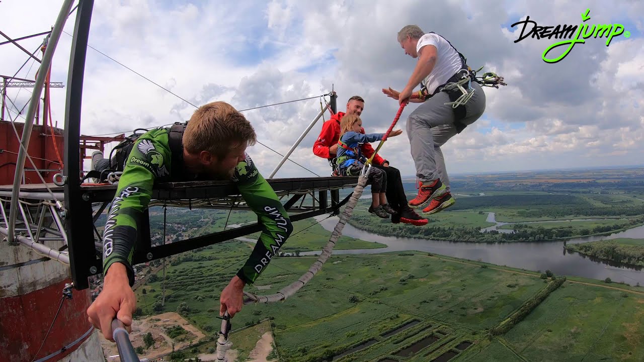 Dream Jump - best BIG TOWER 252m Szczecin 2020