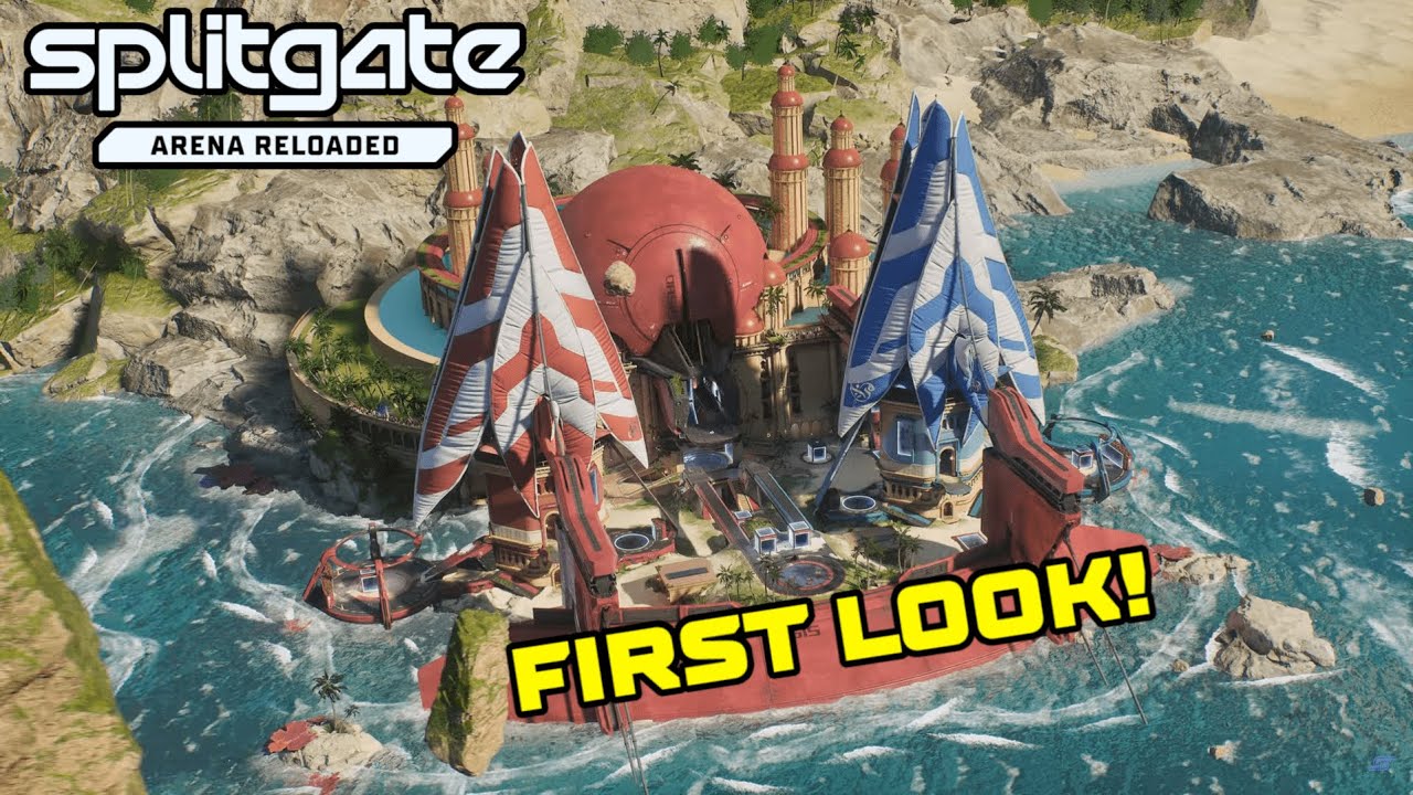 Splitgate Arena Reloaded Oasis Early Look!