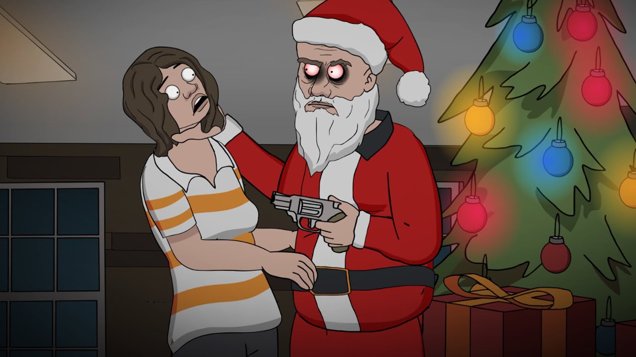 7 Winter/Christmas Horror Stories Animated