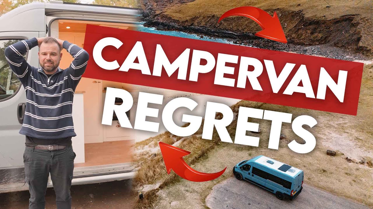 7 вещей, о которых я сожалею в своем кемпервэне | Ошибки в жизни с фургоном, которых стоит избегать!