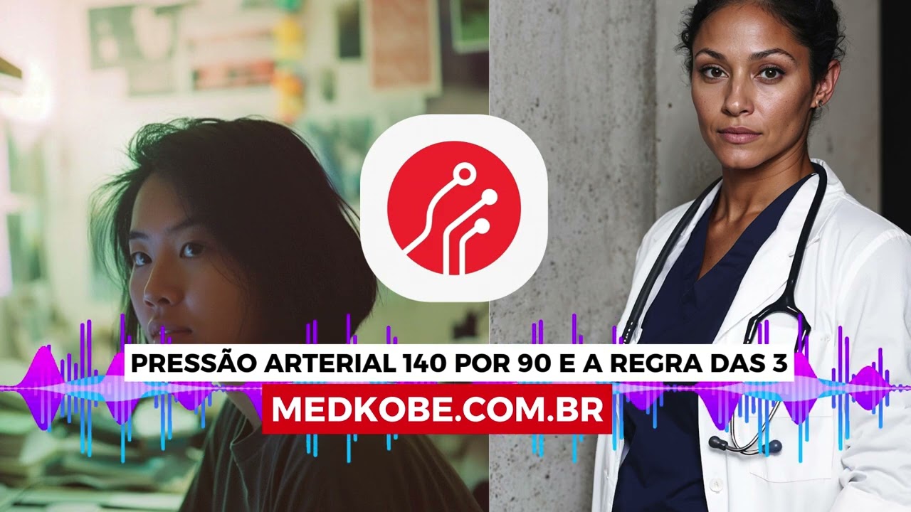 Pressão arterial 140 por 90 e a regra das 3