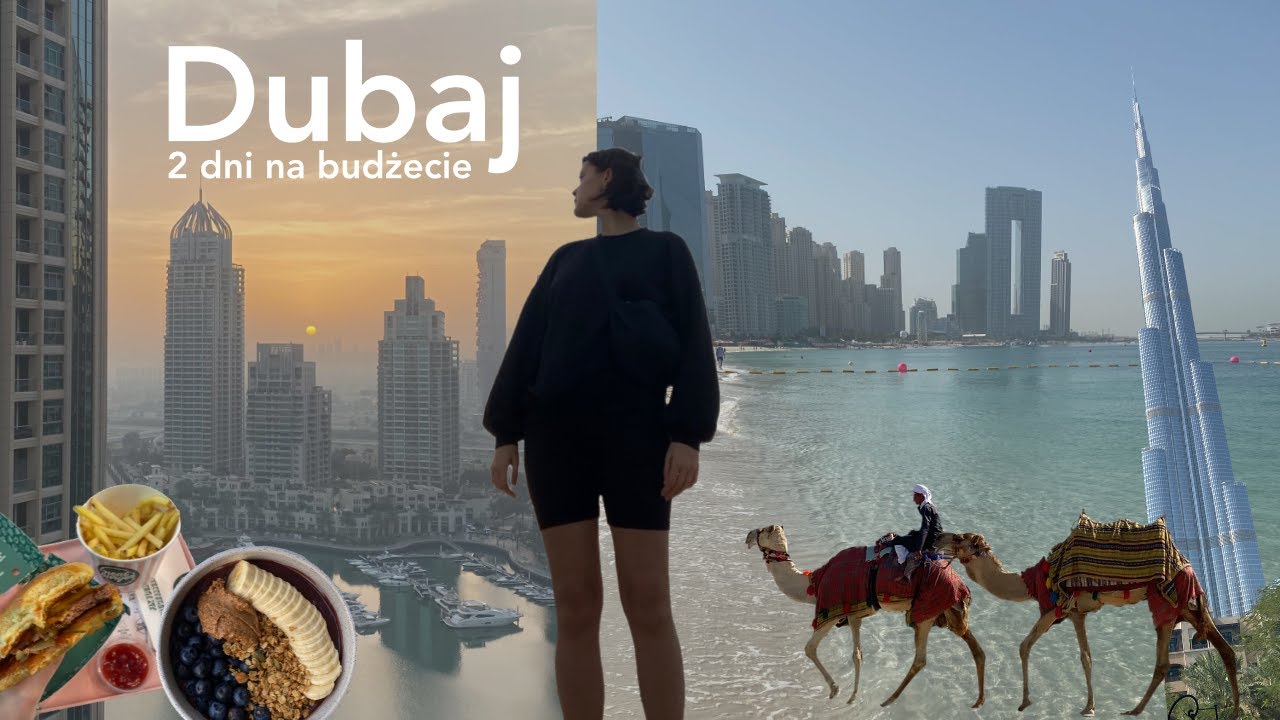 Dubaj na budżecie // travel vlog ✈️🌆🌍🗺🏖