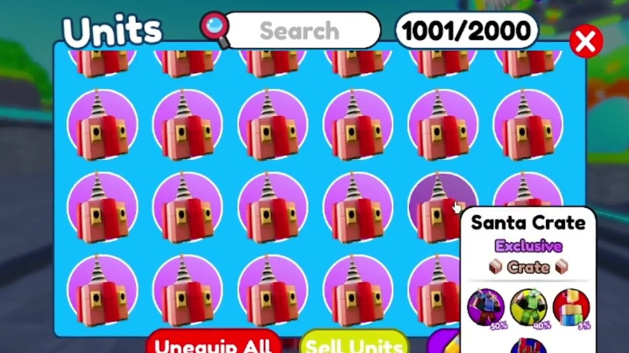 (INSANE LUCK!) I Opened 50 of EVERY CRATE in Sandbox TTD!