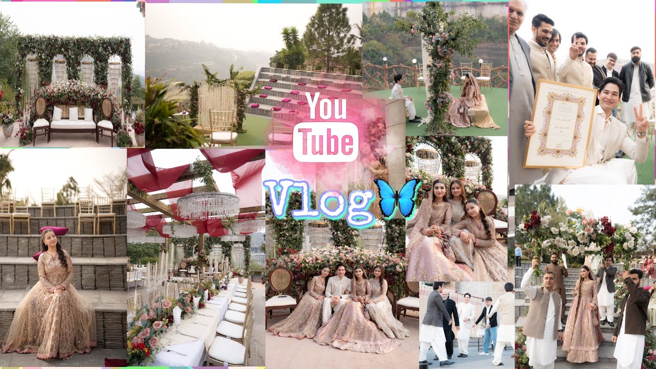 MAIN NIKKAH EVENT OF MY SISTER 💕 | Fatima A Khan |
