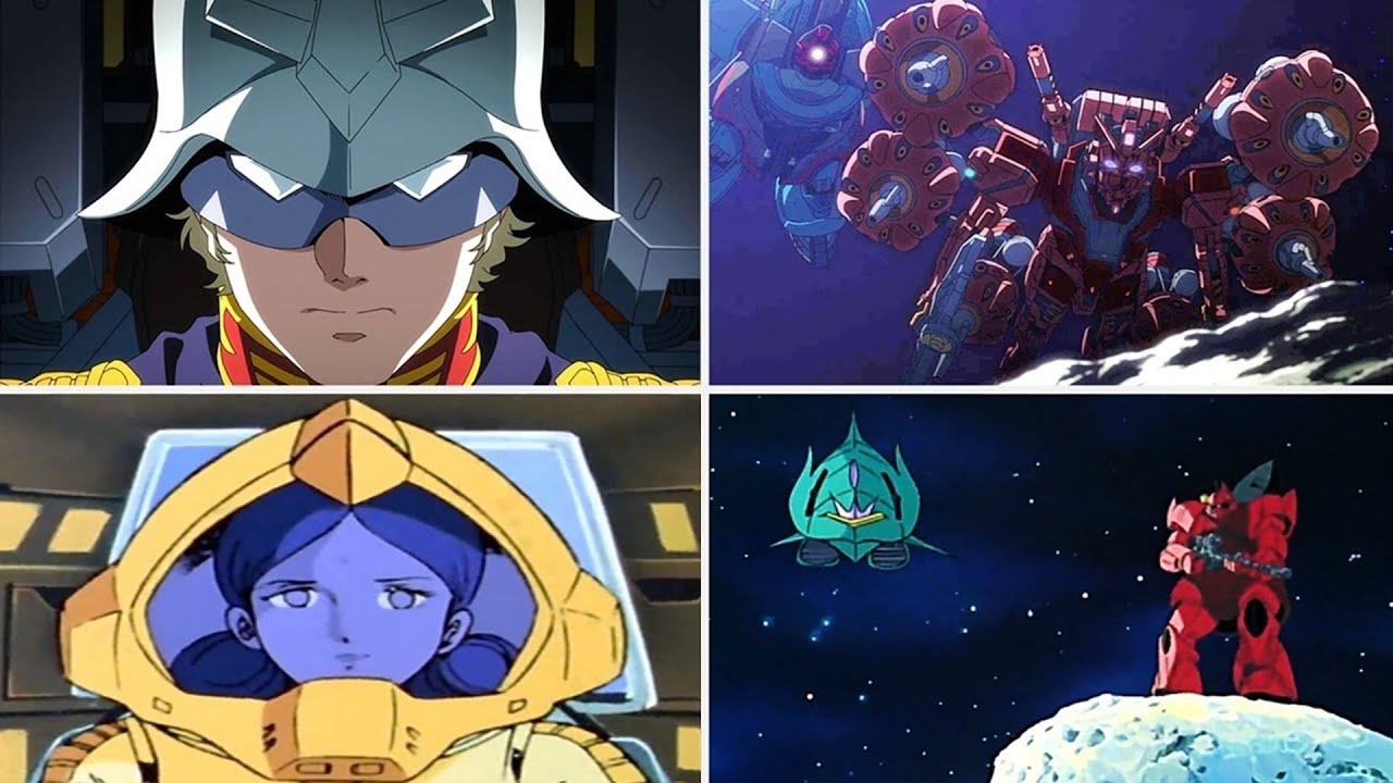 Red Gundam & Elmeth Comparison (1979 VS GQuuuuuuX)[Char Lalah 赤いガンダム ジークアクス シャア・アズナブル ララァスン エルメス 比較]