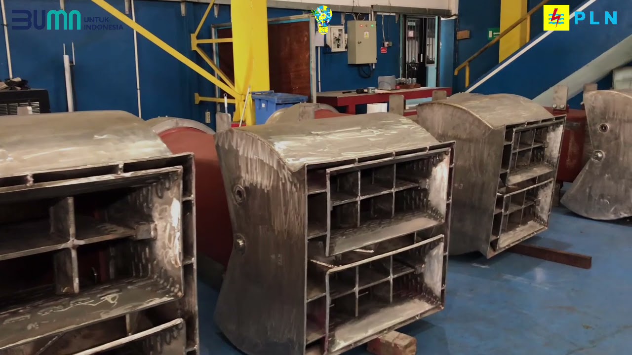 Reverse Engineering & Manufacturing Coal Nozzle Burner - PLTU Tanjung Jati B
