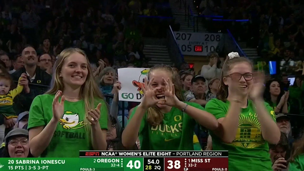 Oregon advances to women's 2019 Final Four