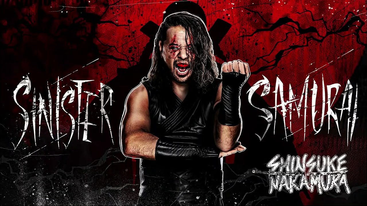 Shinsuke Nakamura's WWE Theme Song - "Sinister Samurai" (Def Rebel)