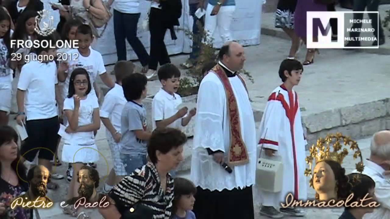 FROSOLONE - Processione Festa SS. Apostoli PIETRO e PAOLO 2012