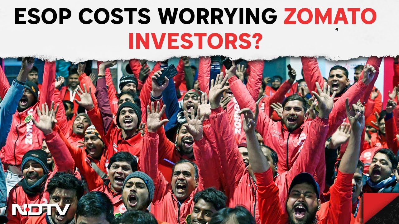 Why Zomato Share Price Falling Today | Zomato Sees ESOP Cost Rising