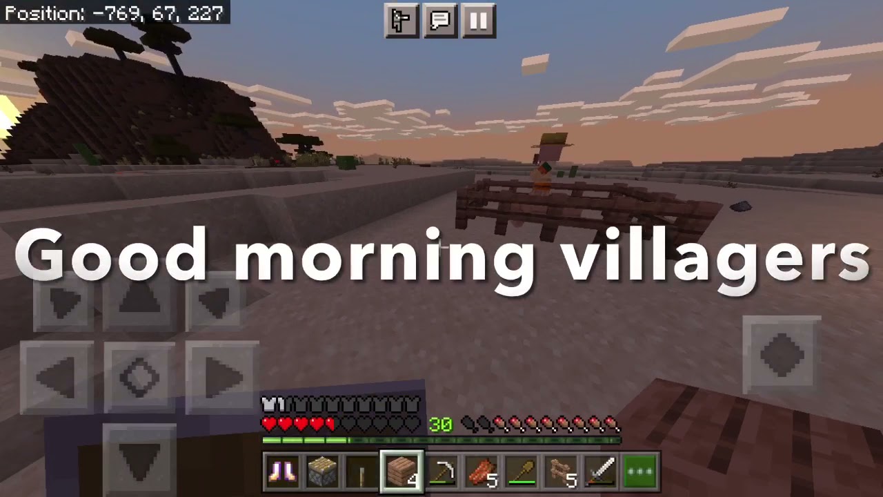 Minecraft jungle 13: I transport villagers, and I team up with the iron golem.