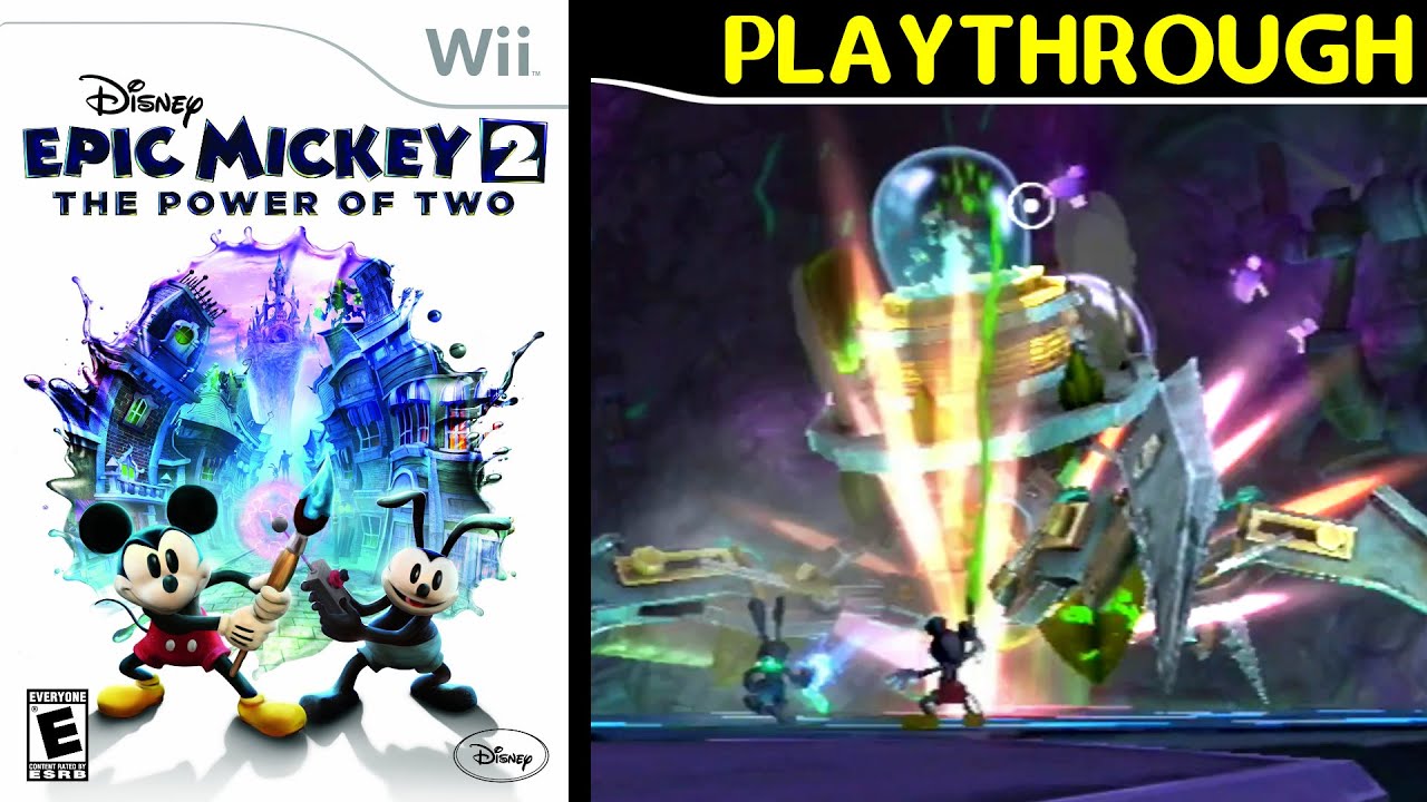 Epic Mickey 2: The Power of Two (Wii) - Playthrough - (1080p, original console) - No Commentary