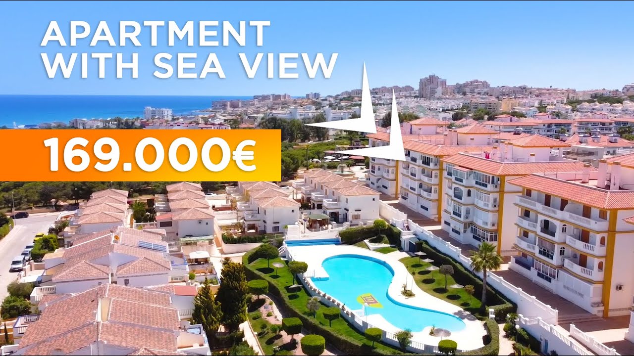 Apartment mit Meerblick 🌴🦜 Apartment in Torrevieja mit Meerblick und Pool