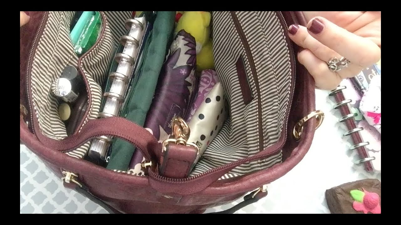 What's in My Bag? Purge & Organization