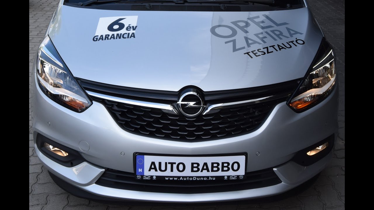 Opel Zafira 1.4T bemutató/ A legnagyobb villám...