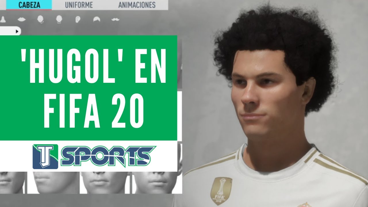 Cómo crear a Hugo Sánchez en el FIFA 20