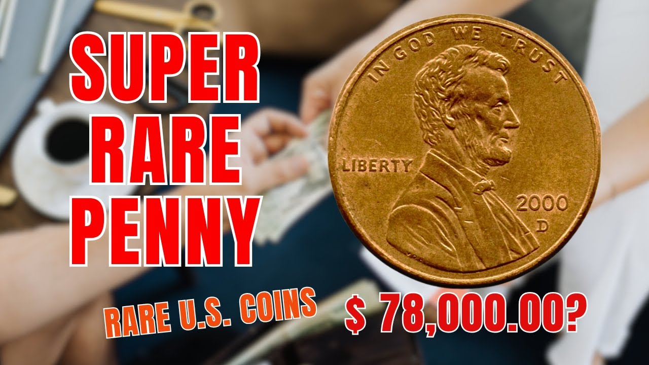 The Mystery of the 2000 U.S Lincoln penny – Why It’s So Rare! | Most Valuable penny #penny #coins