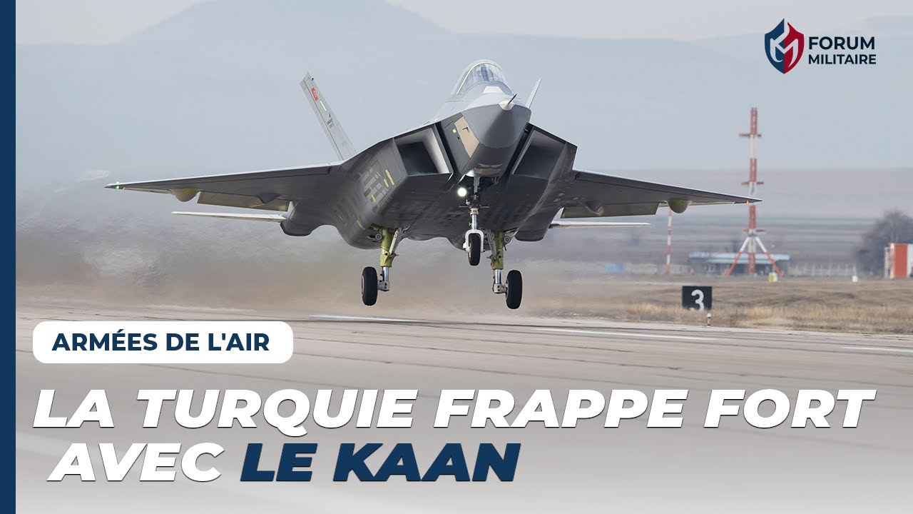 La Turquie d&eacute;fie les &Eacute;tats-Unis avec le 2ᵉ prototype du KAAN