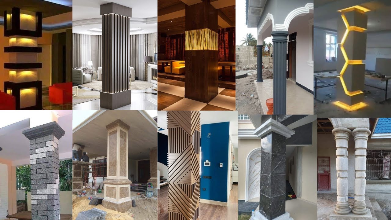 Pillar Designs for Home – 50 Best Pillar Ideas | Modern, Traditional & RCC Pillars | Part 1