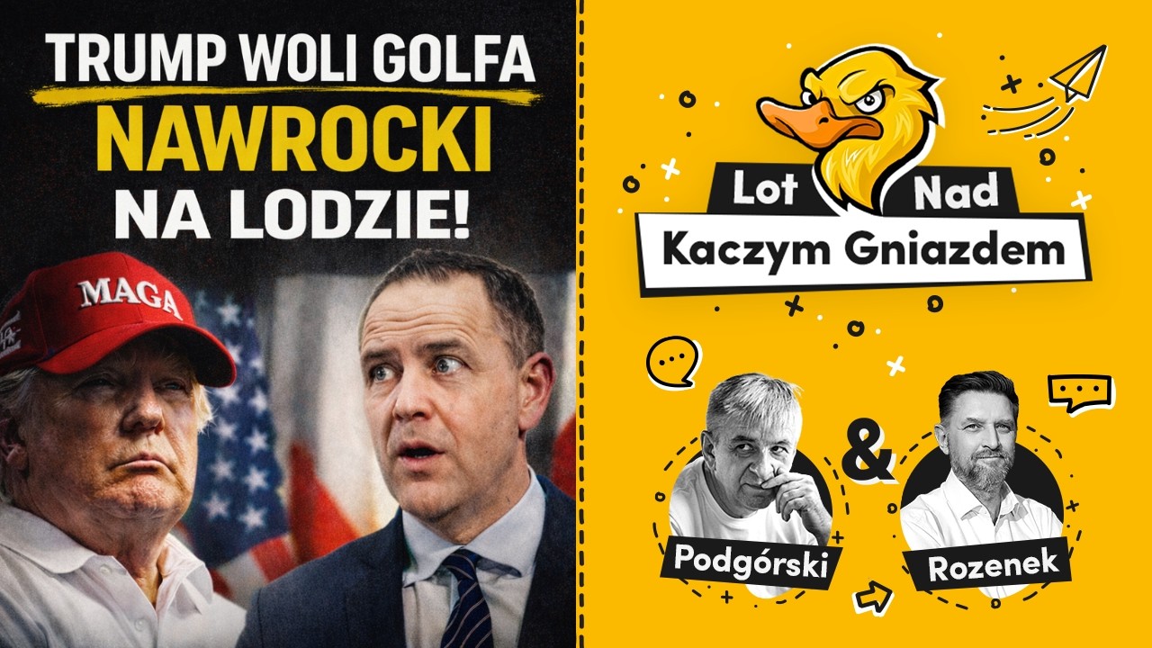 ALE UPADEK! TRUMP WYSTAWIŁ NAWROCKIEGO! DIABEŁ POD SUTANNĄ.