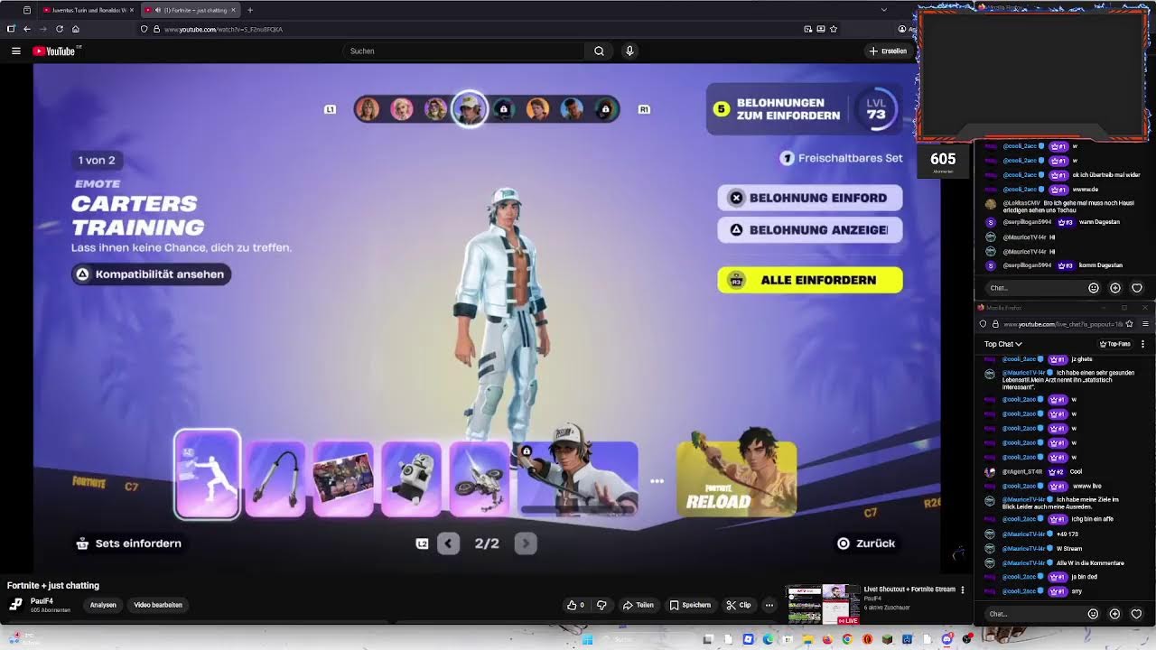 Live! Shoutout + Fortnite Stream