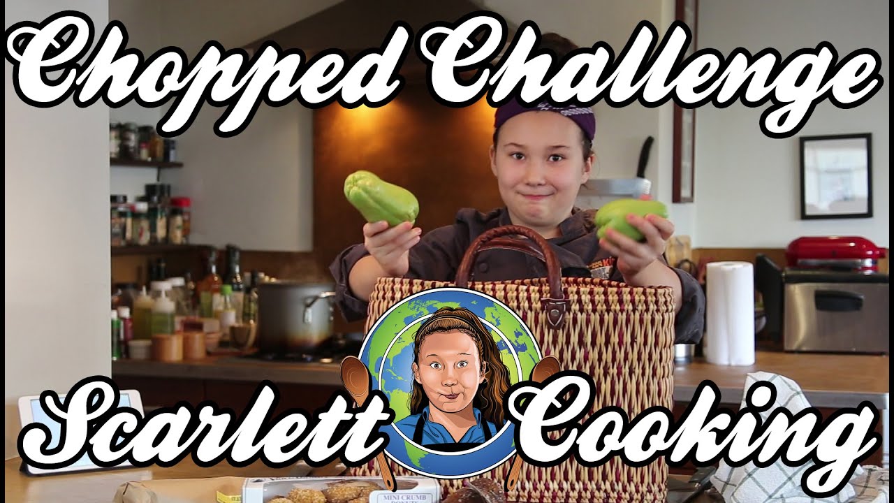 Doing a FoodNetwork Chopped challenge at home!