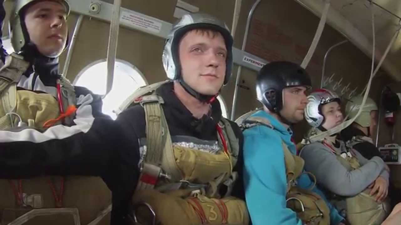 Первый прыжок с парашютом (Rapla Airfield) Полная версия