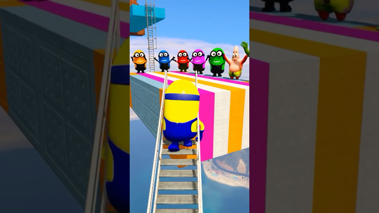 GTA 5 Epic Water Ragdolls Spiderman Jump/Fails Ep 138 #shorts