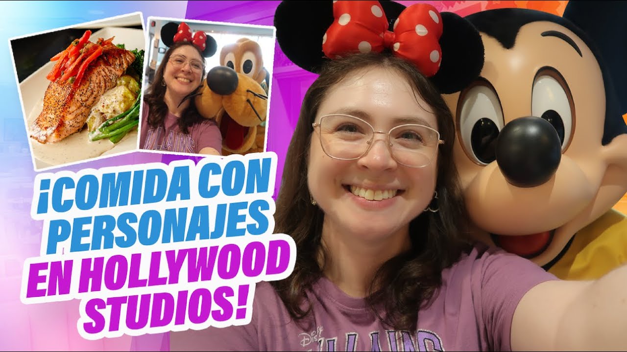 Así es comer en Hollywood & Vine | Experiencia con personajes en Disney World