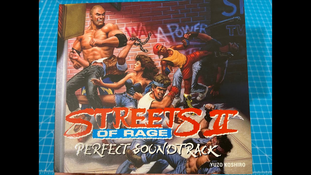 Streets of Rage 2 - Perfect Soundtrack CD - Unboxing
