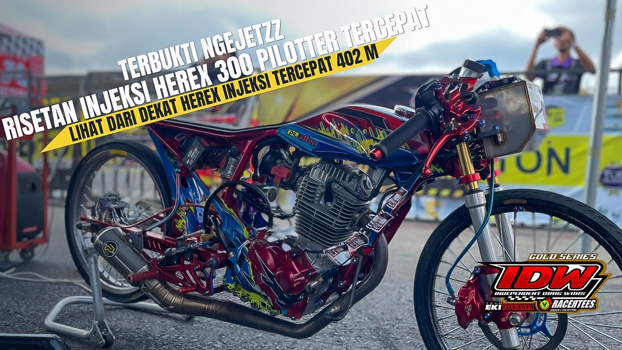 SUARA NGERI &bull; Monster Herex 300 CC Injeksi PILOTTER By MADHE GARAGE MBKW2 Jogja - Tercepat 402 M