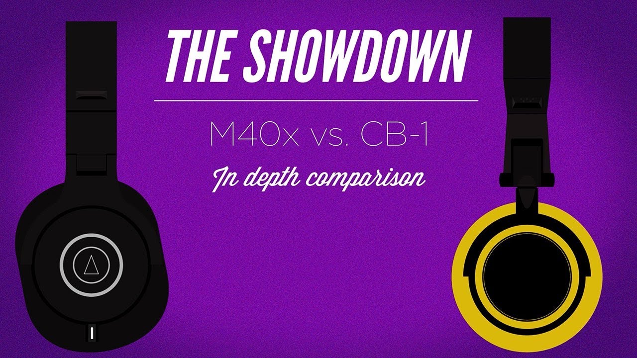 🥊Audio Technica ATH M40x vs. Status Audio CB-1 Headphone Comparison