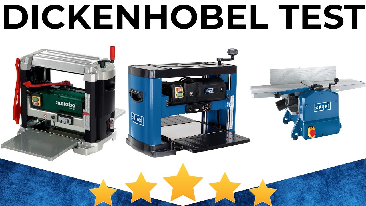 Dickenhobel Test 2025 Beste Dickenhobel pr&auml;sentiert