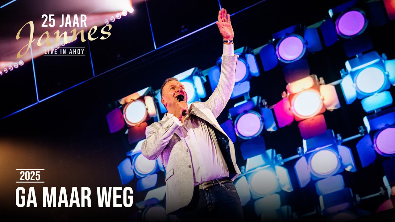 25 jaar Jannes, live in Ahoy | Ga Maar Weg 