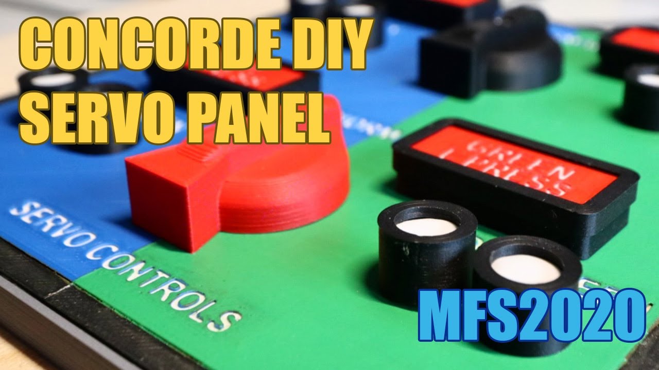 Concorde review and DIY servo panel build
