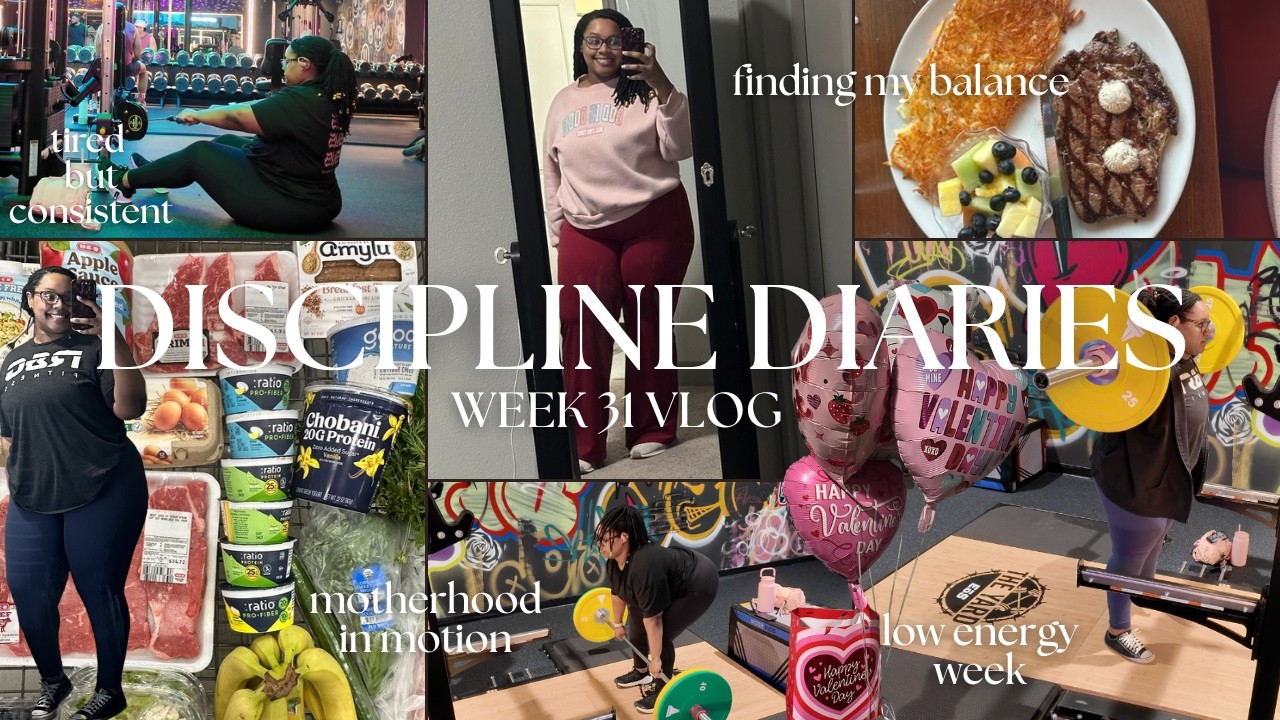 TIRED BUT CONSISTENT | realistic weight loss, workouts, & single motherhood | Discipline Diaries 31