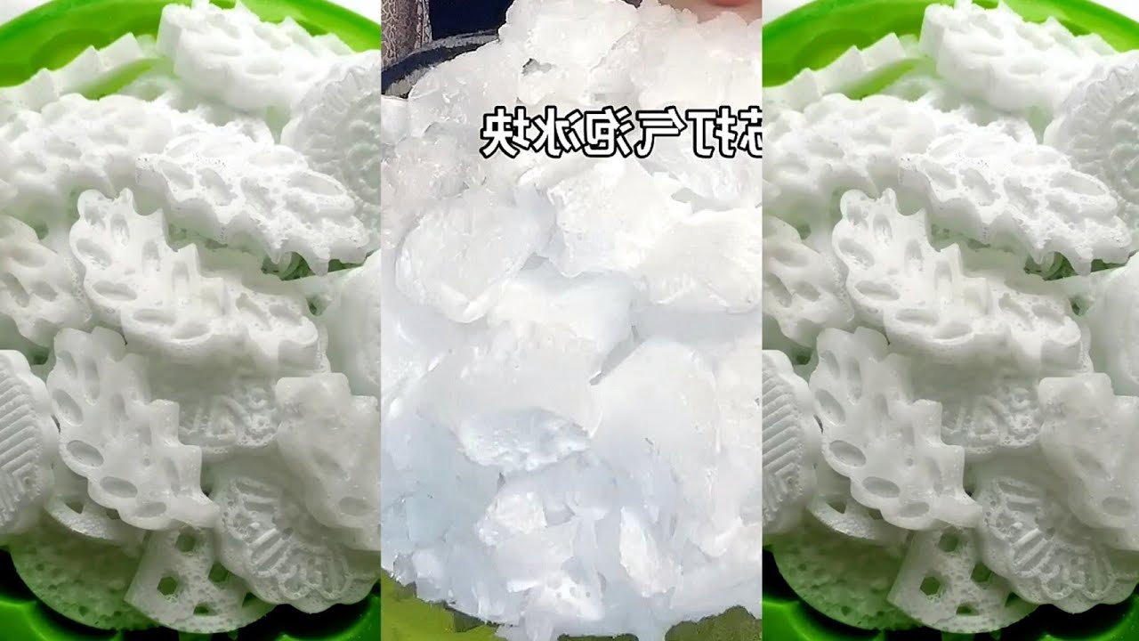 CARBONATED ICE EATING / ICE EATING
