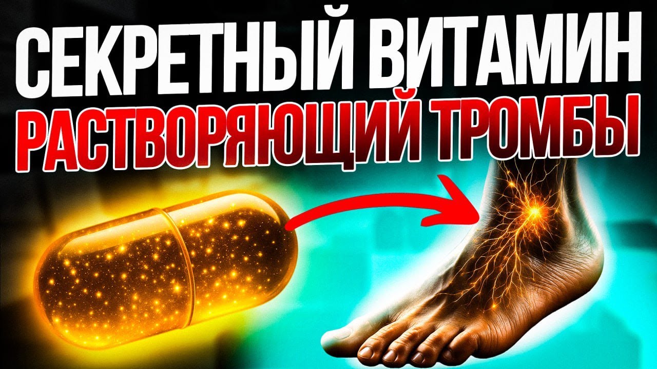 БАБУШКИ ЗНАЛИ О НЕМ..  ВИТАМИН №1 от варикоза!  РАСТВОРЯЕТ ТРОМБЫ!