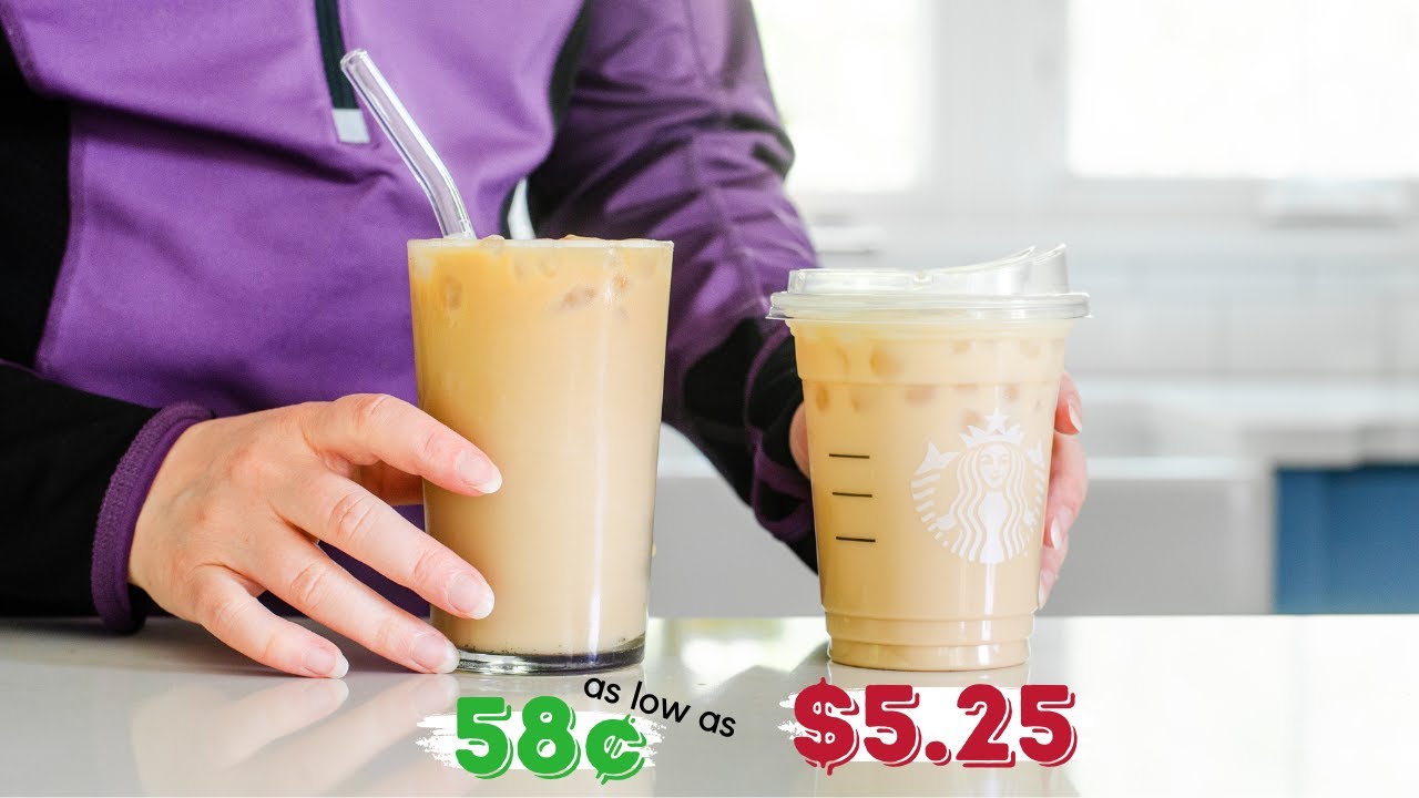 Ванильный латте со льдом от Starbucks дома (ТОЛЬКО ЛУЧШЕ)