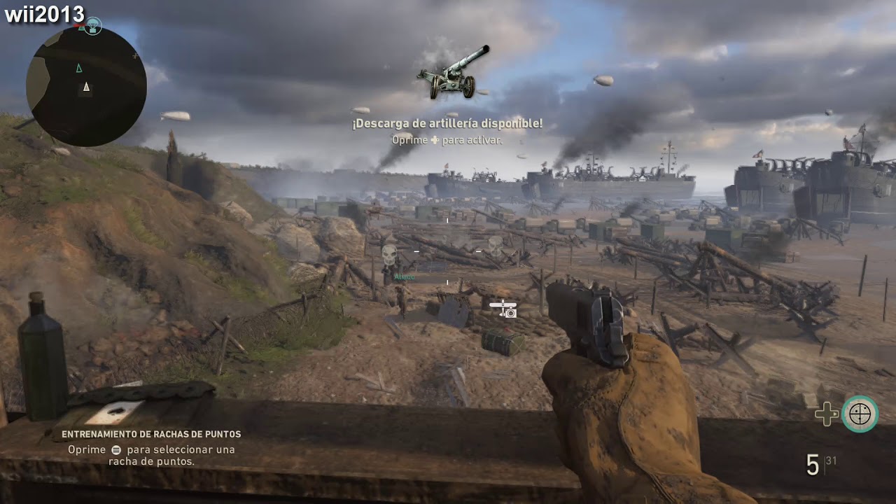 COD WW2 todas las rachas de puntos (scorestreaks), Español latino