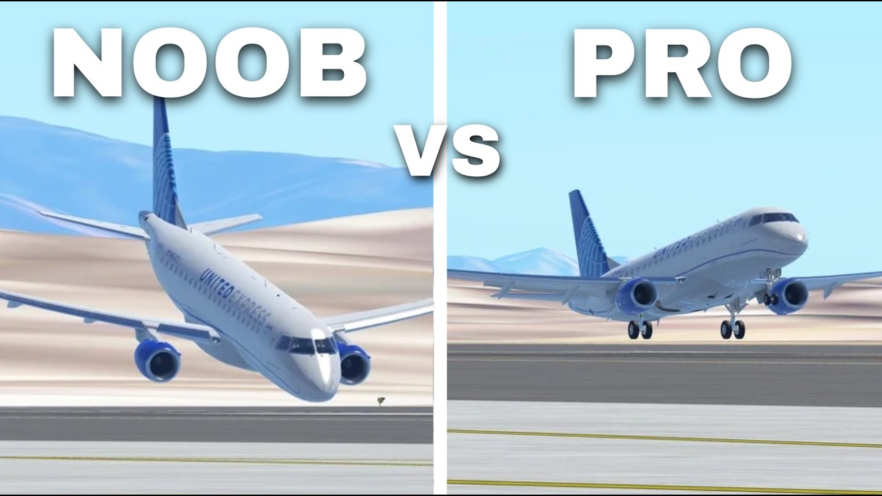 Infinite Flight: Noob Vs Pro Pilot